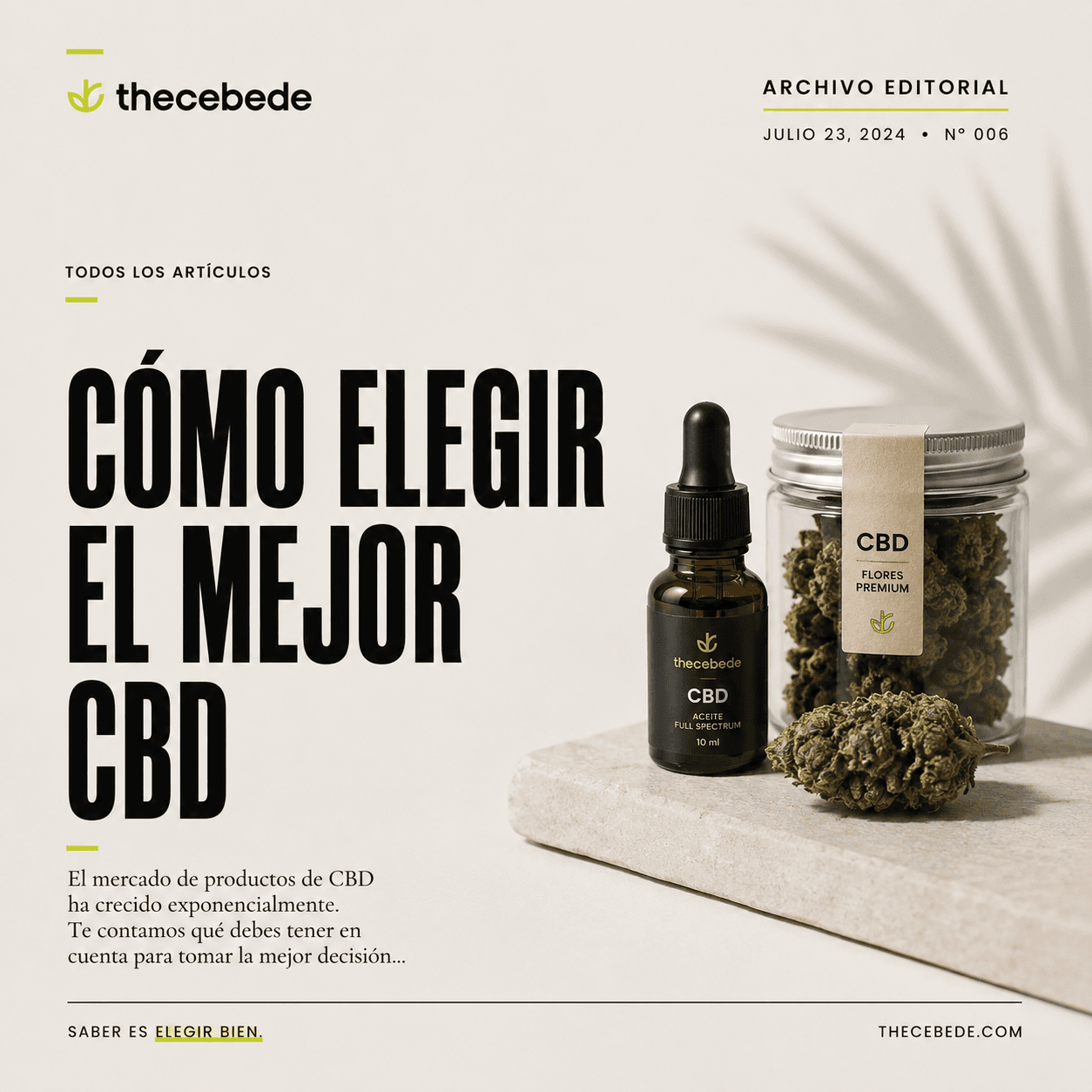 Cómo Elegir el Mejor CBD