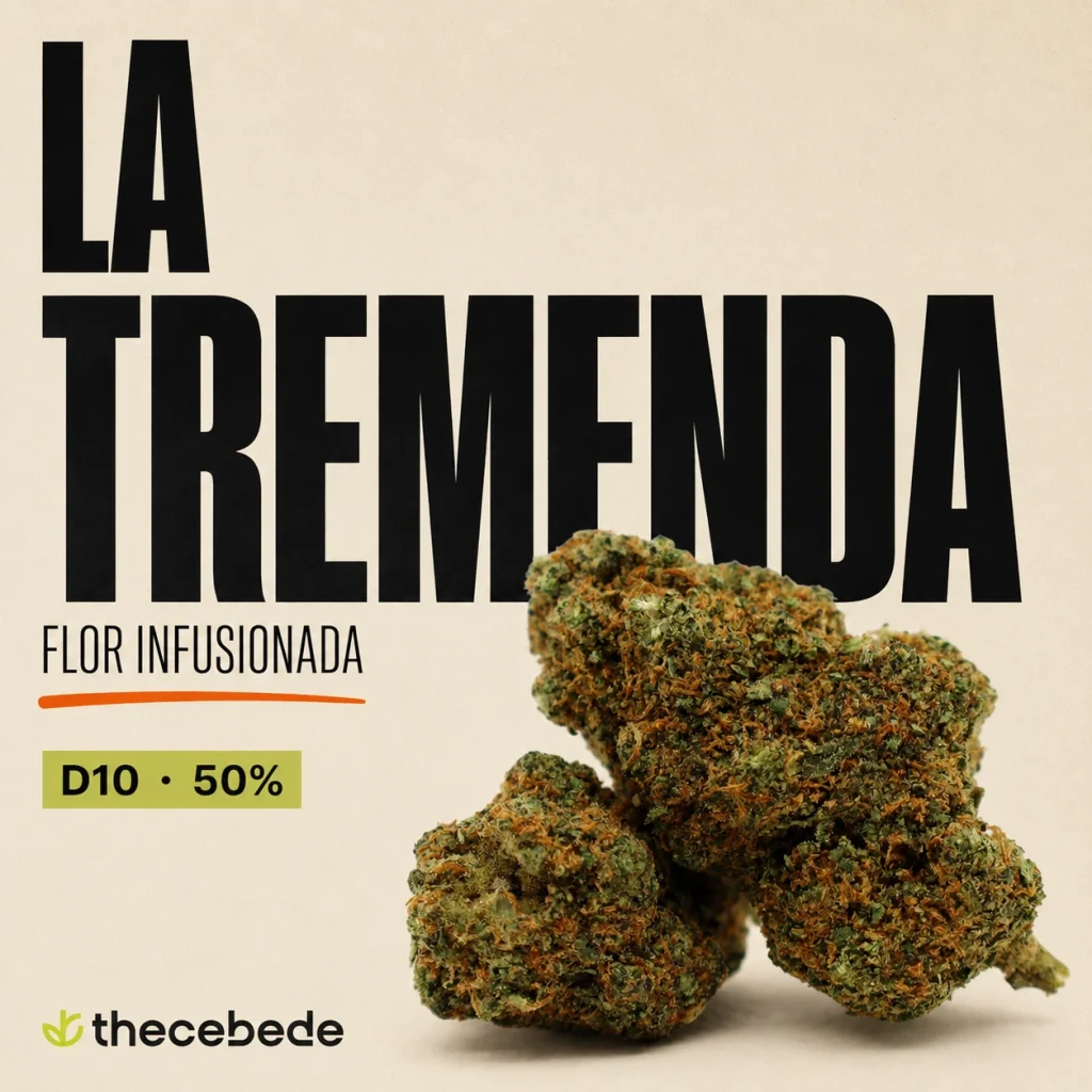 La Tremenda, flor infusionada D10 50% de TheCeBeDe