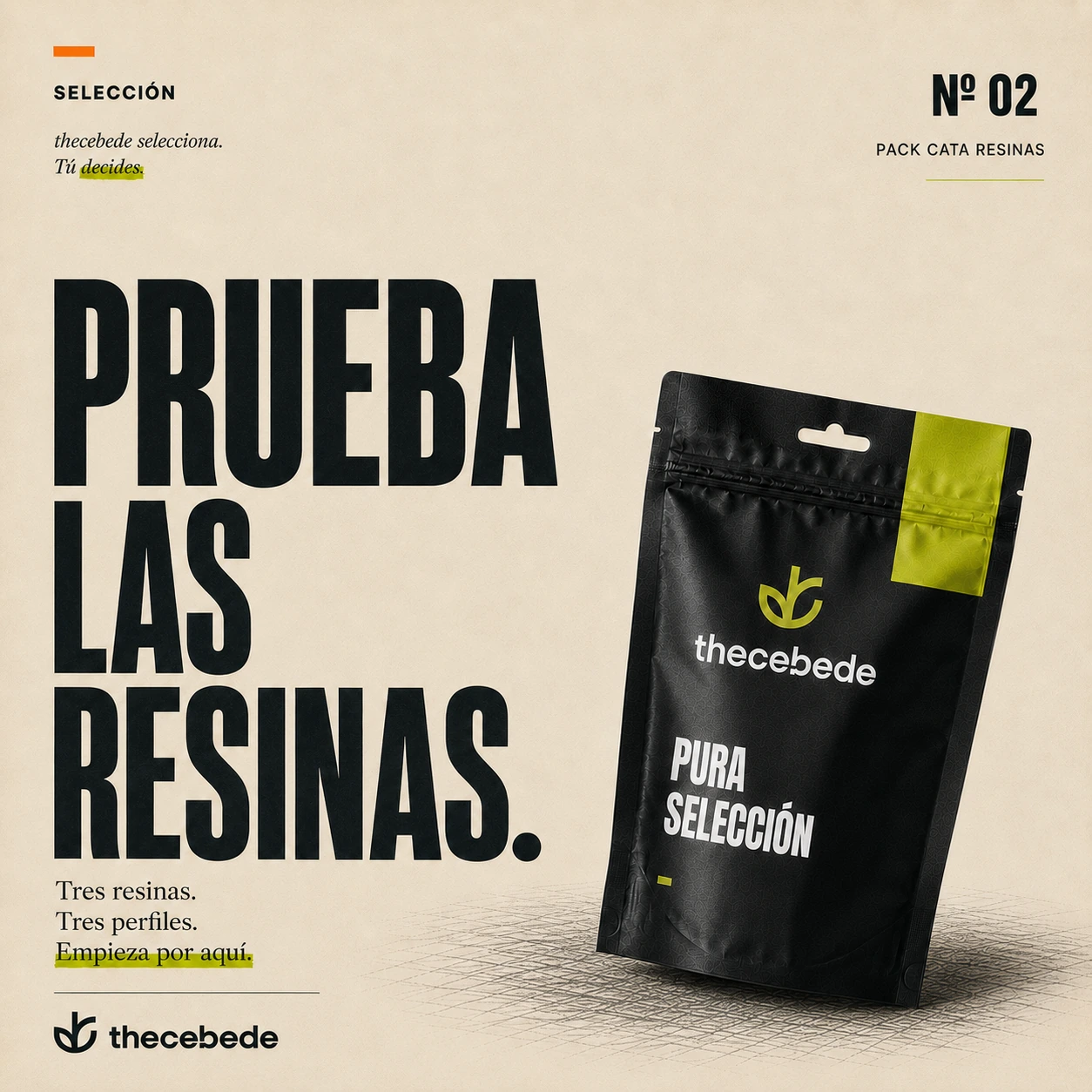 Pack Cata Resinas 6 g de TheCeBeDe